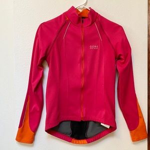 Gore Windbreaker Cycling Jacket with Removable Sleeves, Size S